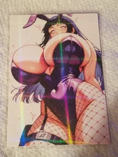 Hinata Hyuga Naruto Bunny Waifu Anime Card Doujin ACG Goddess Holo DoubleSide