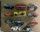 Assortment Of Vintage Mattel And hot wheels Cars 1980-1990 11 cars