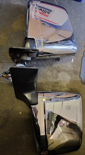Nissan Elgrand E50 Electric Door Mirror Chrome Power Folding Pair