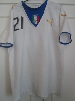 Maillot De Foot Italie 2006 Pirlo 21, Puma, Taille L, Neuf Avec étiquettes