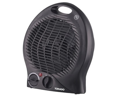 Tomado THF2001B Heizgerät | Heizung | Ventilator | 2000 W | Schwarz