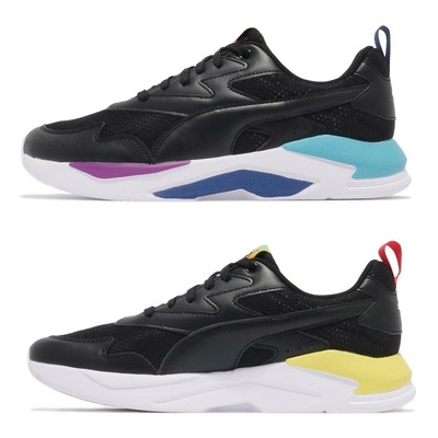 Puma X-Ray Lite Rainbow Black White Blue Men Unisex Casual Shoes 368863-01  | eBay
