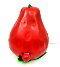 Vintage 1980's Strawberry Shortcake Strawberry Carrying Case 9" Tall