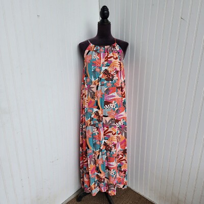 Label of Love Maxi Dress Women Maxi Long Boho Colourful Summer Multi Sleveless S | eBay Label of Love Maxi Dress Women Maxi Long Boho Colourful Summer Multi Sleveless S | eBay