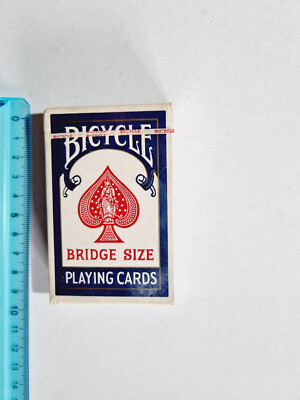 Sigillierte Spielkarten Bicycle Bridge Poker Vintage Original Spielkarte Neu
