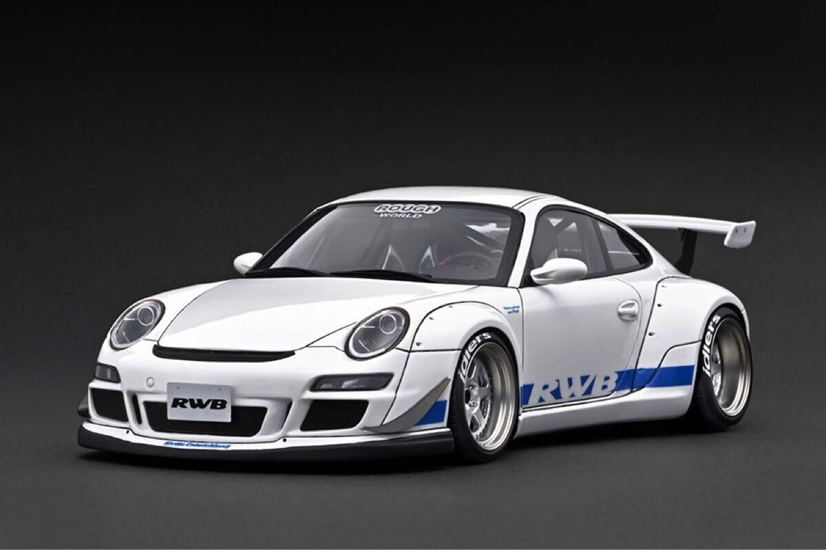 1/18 Ig3252 Rwb 997 Gt3 White Ignition Model Porsche Rauh 1/18 Ig3252 Rwb 997 Gt3 White Ignition Model Porsche Rauh