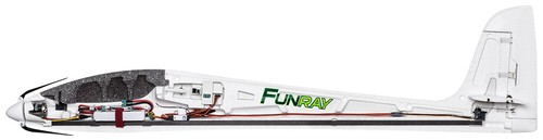 Multiplex RC Flugzeug Elektro Segler FUNRAY RR Set 2000mm - 264334 - Bild 10 von 11