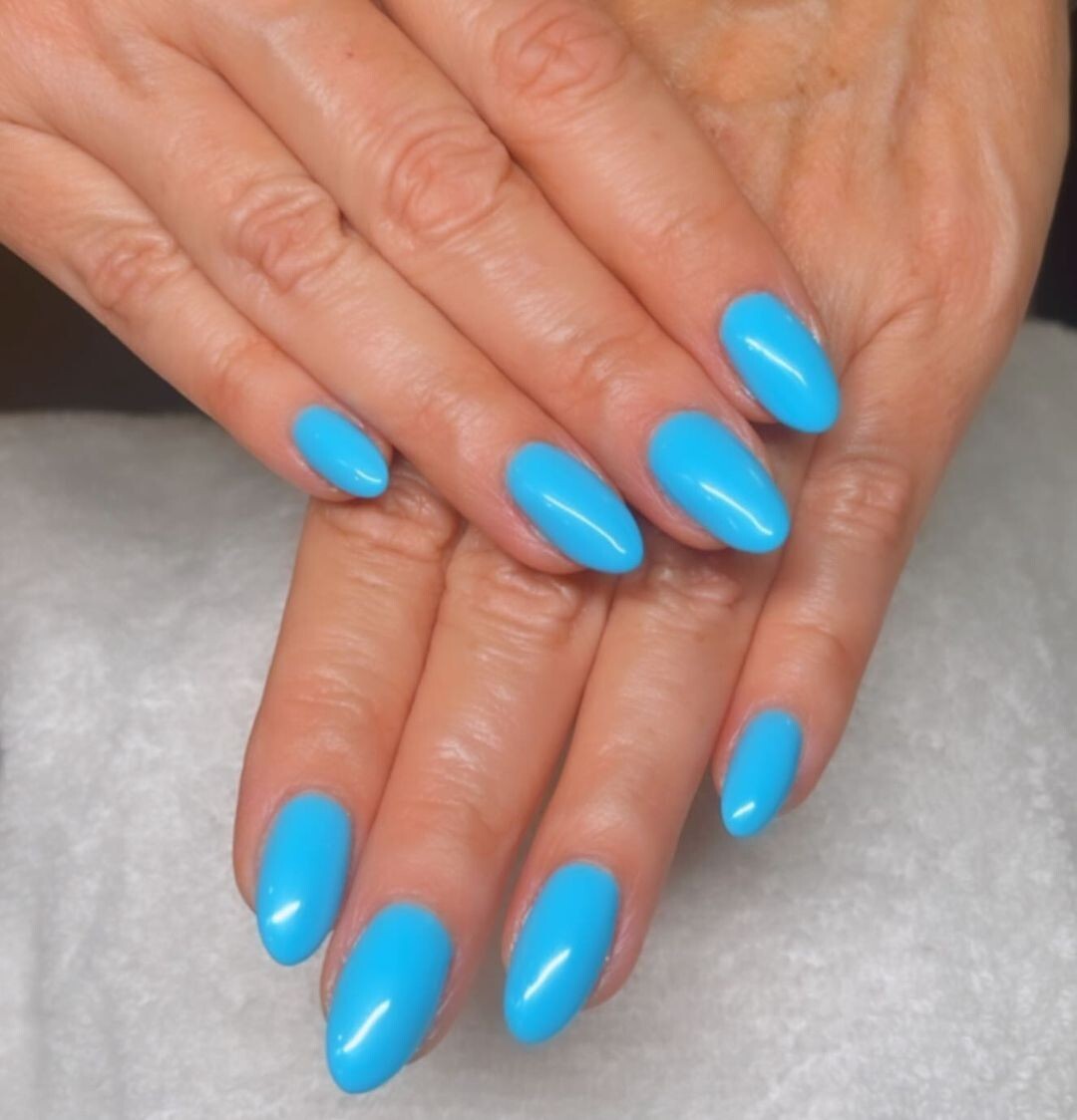 DND DC Match UV Gel + Nail Polish #029 Blue Tint | eBay