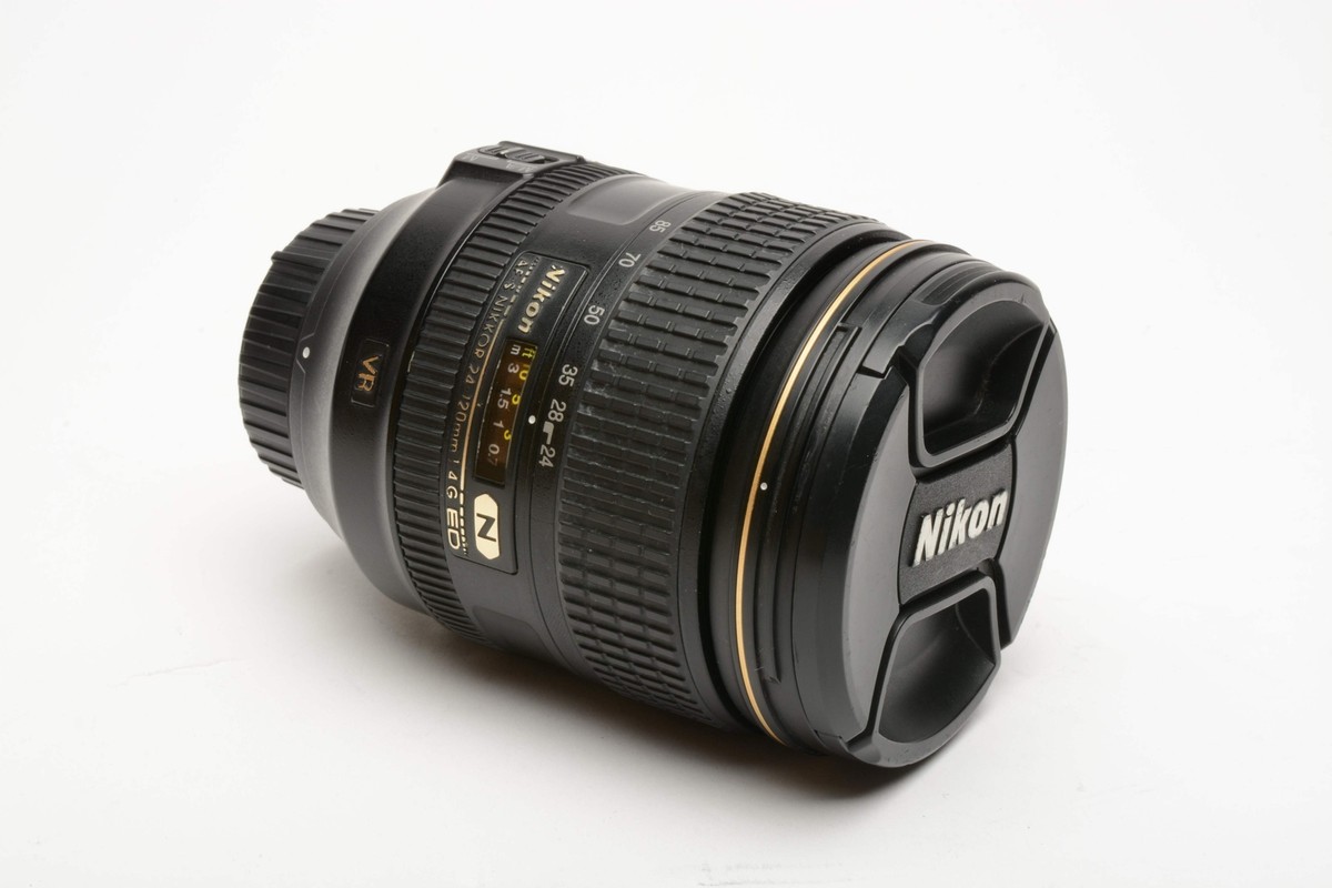 Nikon AF-S Nikkor 24-120mm f4G ED VR N zoom lens, USA, Boxed