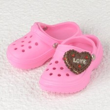 Dollmore shoes for 1/3 1/4 BJD SD MSD - Rubber Slippers CH Pink