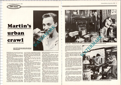Martin Barrass Actor The Spread Eagle York Wilkinson The Blue Bell -1988 Article