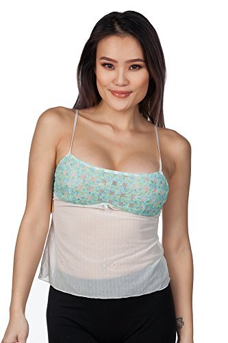 sheer white camisole