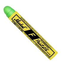 2 BOXES OF 24 MARKAL F FLUORESCENT GREEN TIRE CHALK PAINT STICKS CRAYON MARKER 