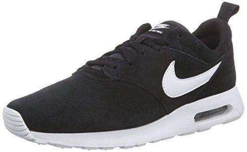 nike air max tavas leather black