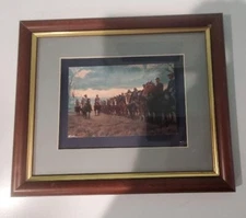 John Hunt Morgan - Mort Kunstler Post Card Art Framed