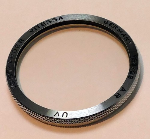 Voigtlander UV clear 33mm Filter AR Germany 133/29 - Picture 2 of 8