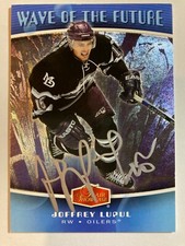 2006-07 Flair Showcase Wave of the Future - JOFFREY LUPUL #WF1 Anaheim Auto