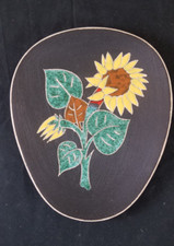Ruscha Keramik Wandteller Sonnenblume Nr2