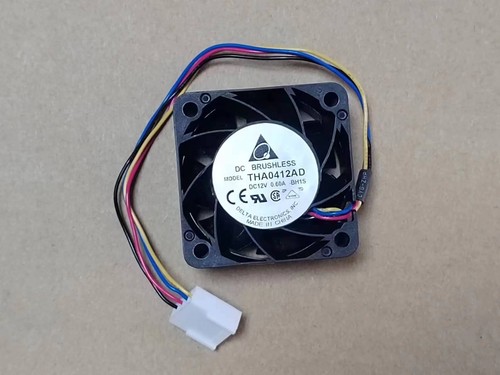Delta THA0412AD 4cm 4020 12V 0.60A 4-Wire Temperature Control Large Air - Foto 7