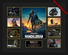 THE MANDALORIAN PEDRO PASCAL LIMITED EDITION OF 100 ONLY SIGNED MEMORABILIA 