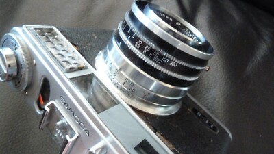 Appareil Photo Sanei Samocaflex 35 Avec Objectif Samoca 50mm F/2.8 - Pour Pièces Ou Ne Fonctionne Pas