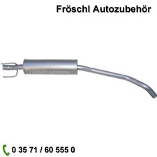 Mittelschalldämpfer Auspuff Mitte für Opel Corsa B / Tigra a*