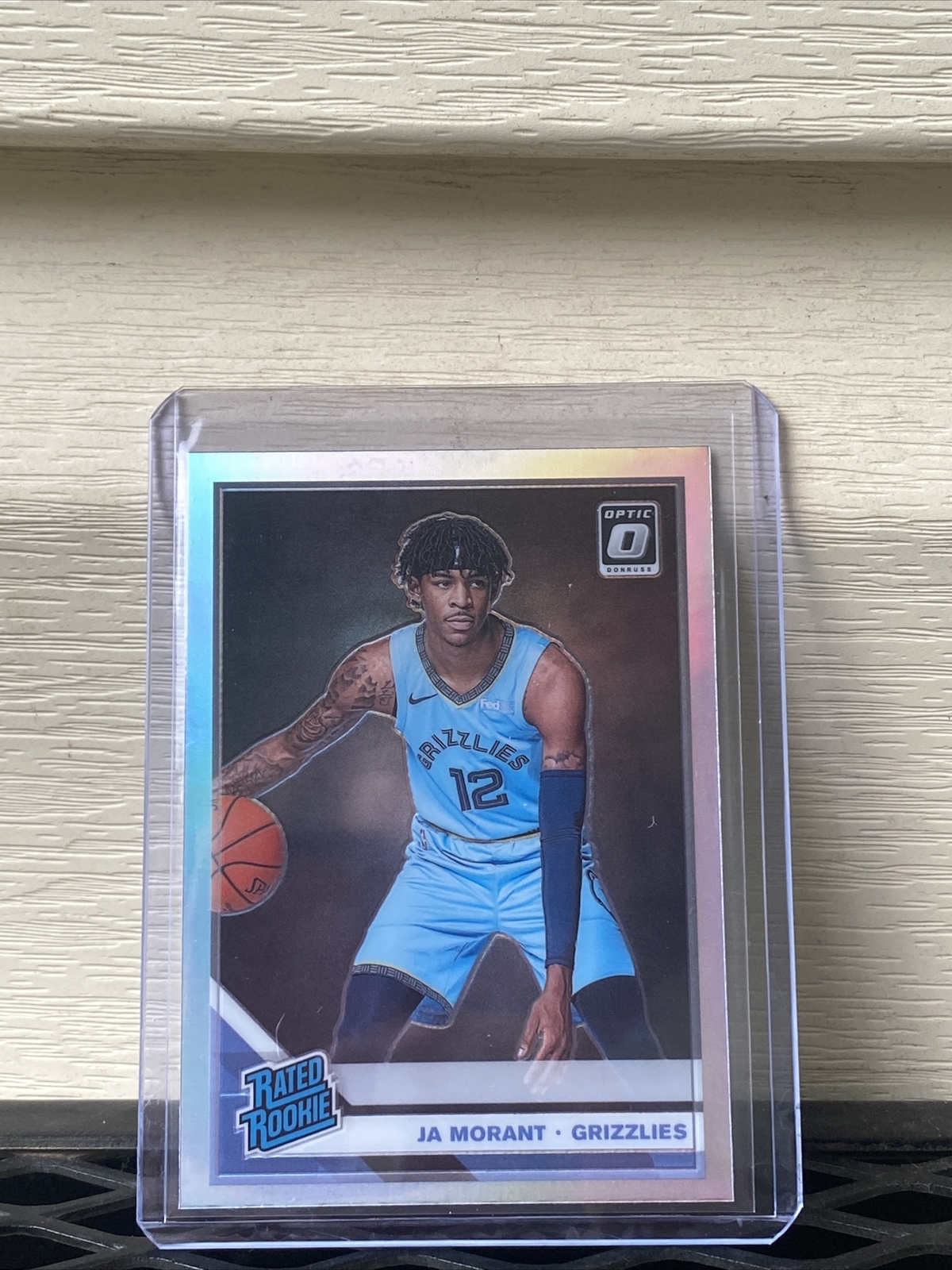 2019 Donruss Optic Ja Morant Rated Rookie Holo, Prizm Emergent Rookie PSA 10 (2)