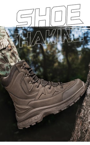 Winter Men's Snow Boots Sneakers Anti-slip Rubber Boots Training Hiking Shoes - Picture 18 of 23