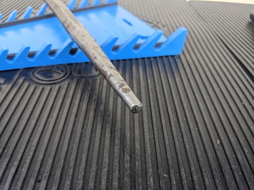 #bc445 SNAP-ON 1210 5/16 12" LONG DRIFT PIN PUNCH - Picture 6 of 13