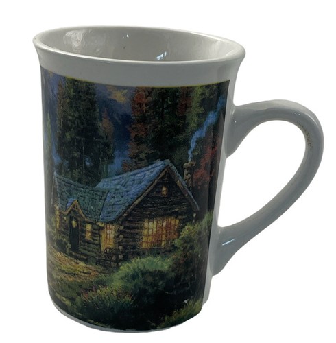 Thomas Kinkade Mug Lakeside Hideaway 8-Ounce Coffee Tea Mug 1999 Vintage - Picture 1 of 12