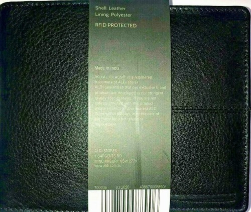 Leather Mini Travel passport Wallet - Bild 7 von 12