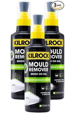 KILROCK MOULD AND MILDEW 3 PACK | BLAST AWAY CLEANER BRUSH ON GEL | FOR TILES