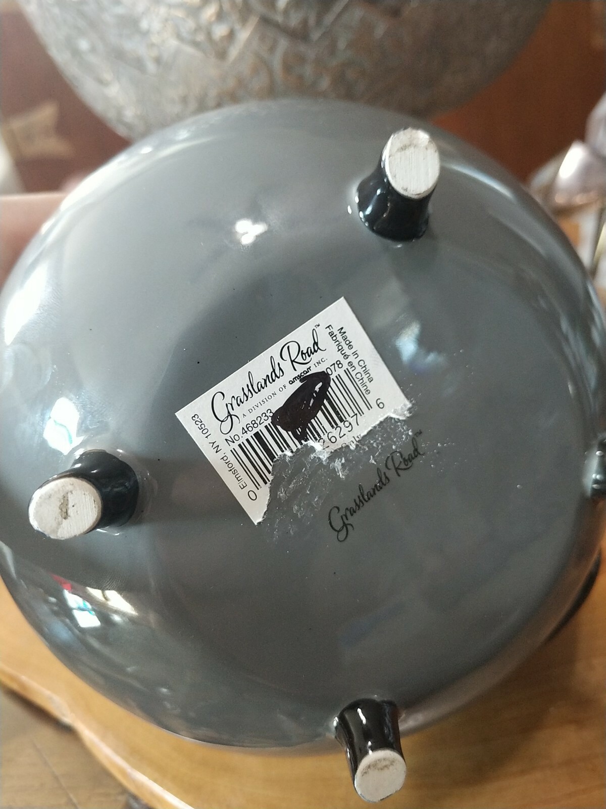 Grasslands Road Trick, Treat Halloween Bowl. Black cat, goldfish eBay