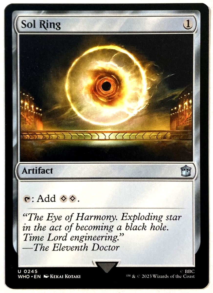 MTG Sol Ring 4枚セット MTG Sol Ring Doctor Who 0245 NM | eBay