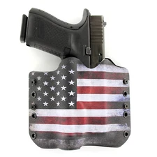OWB Kydex Holster for 50+ Hanguns with Baldr PRO R - USA RWB