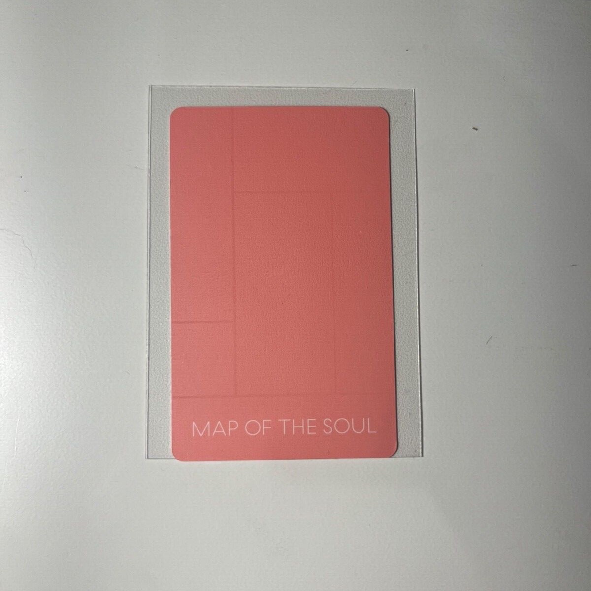 BTS テヒョントレカ(PERSONA) BTS V Taehyung Official Map of the Soul Persona Photocard