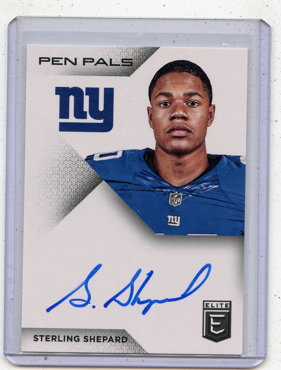 2016 DONRUSS ELITE #PP-SS STERLING SHEPARD "PEN PALS" AUTOGRAPH RC GIANTS 013022