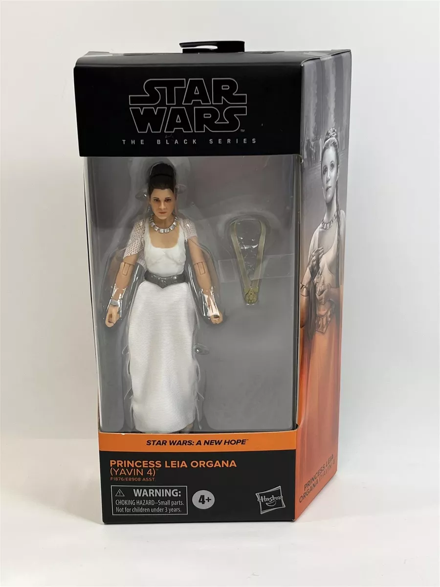 Princess Leia Organa Yavin 4 Star Wars A New Hope Black Series Hasbro F1876