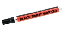Forney Weather Resistant Easy To Use Black Paint Marker 8.75" X 1.88" 1 pc