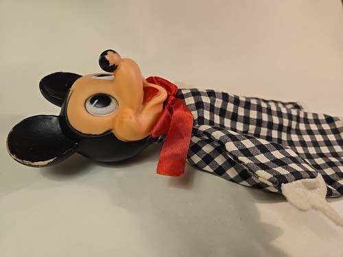 Gund Mickey Mouse & Donald Duck Vintage Disney Hand Puppets, 1950's, 10" Tall - Picture 7 of 13