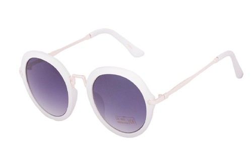 Women Ladies Classic Retro Cat Eyes Sunglasses Vintage Round Glasses Eye wear - Picture 3 of 6