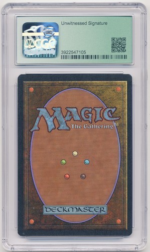Graded Signed Halfdane CGC 8.5 Legends Artist Melissa Benson MTG Reserved List! - Picture 2 of 2