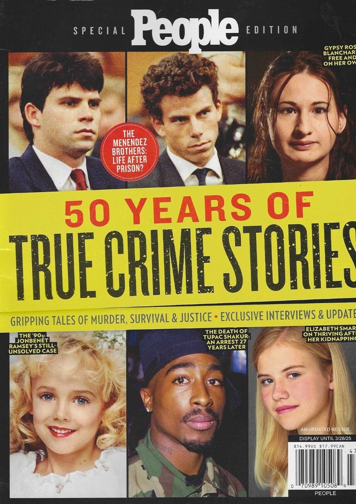 People Magazine  Special Edition 2025   50 Years of True Crime