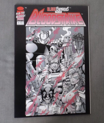 1993 Image Bloodstrike #1  Blood Brothers Prelude ) High Grade NM