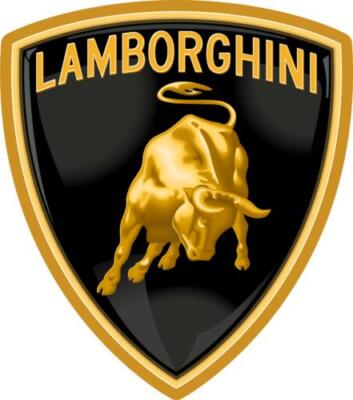 Lamborghini Main Logo DECAL  Sticker / Vinyl Decal  | 10 Sizes!! with TRACKING!
