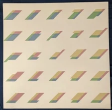 PETER STRUYCKEN silkscreen Art Print Dated 1968 Original And Rare