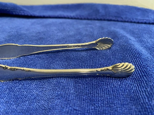 Lunt Modern Victorian Sterling Silver Ice Cub Pincher-rare