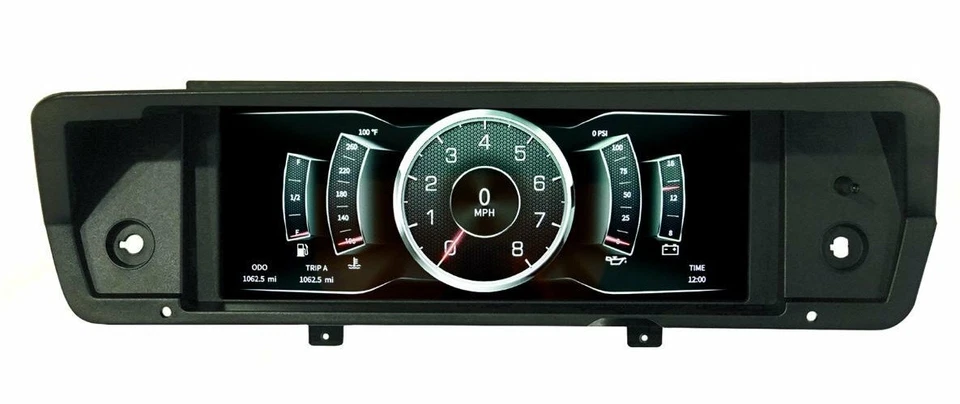 Medidor automático 7009 InVision Direct-Fit tablero digital 1972-1976 modelos Mopar Chrysler Foto 2 de 4