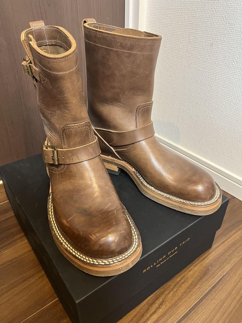 Rolling Dub Trio Roots Engineer Brown Horse Butt US 8.5 | eBay Rolling Dub Trio Roots Engineer Brown Horse Butt US 8.5 | eBay