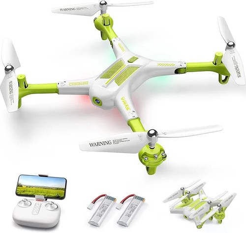 Syma X600W Foldable Drone FPV 1080P Camera 2 Battery Altitude Hold Headless Mode - Picture 2 of 34